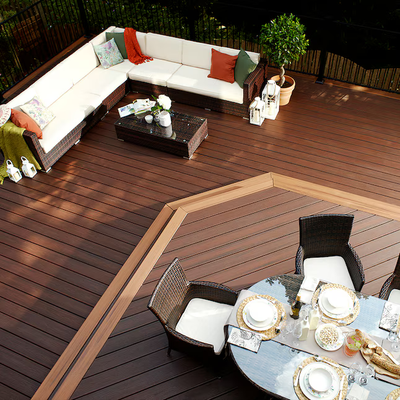 Trex Lava Rock 1"x6"x16 ft. Groove Edge Decking Board