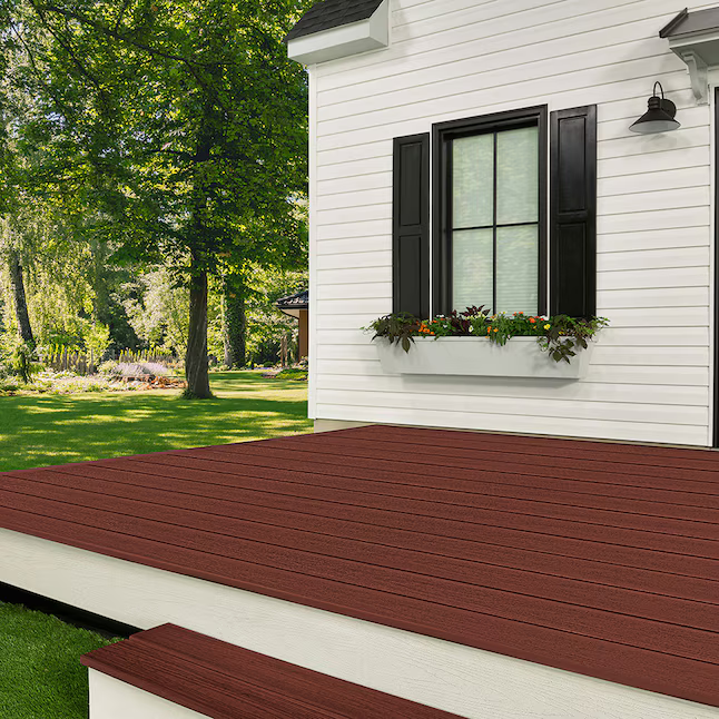 Trex Lava Rock 1"x6"x16 ft. Groove Edge Decking Board