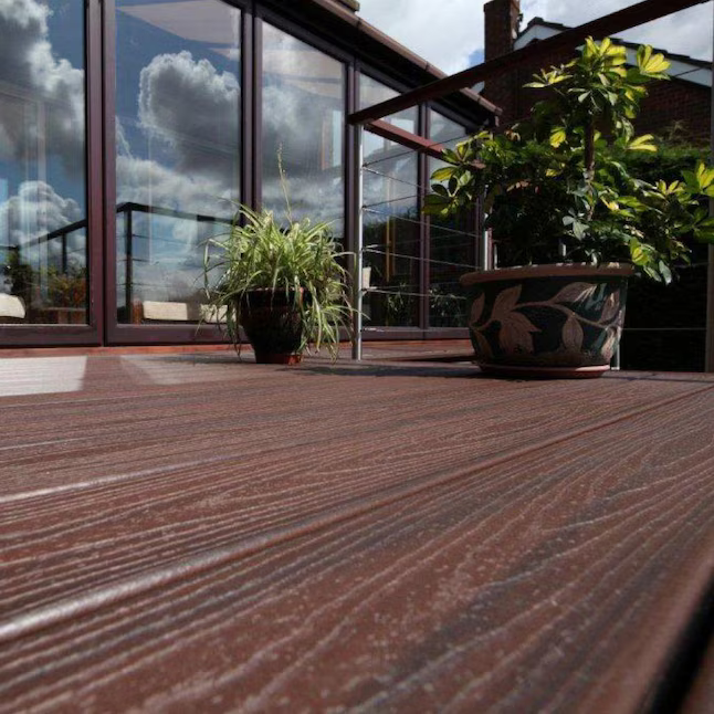 Trex Lava Rock 1"x6"x16 ft. Groove Edge Decking Board