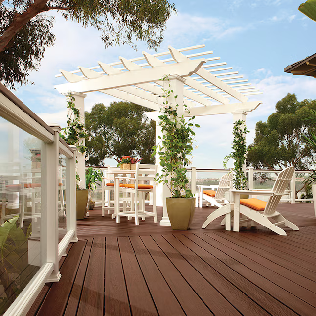 Trex Lava Rock 1"x6"x12 ft. Groove Edge Decking Board