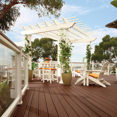 Trex Lava Rock 1"x6"x12 ft. Groove Edge Decking Board