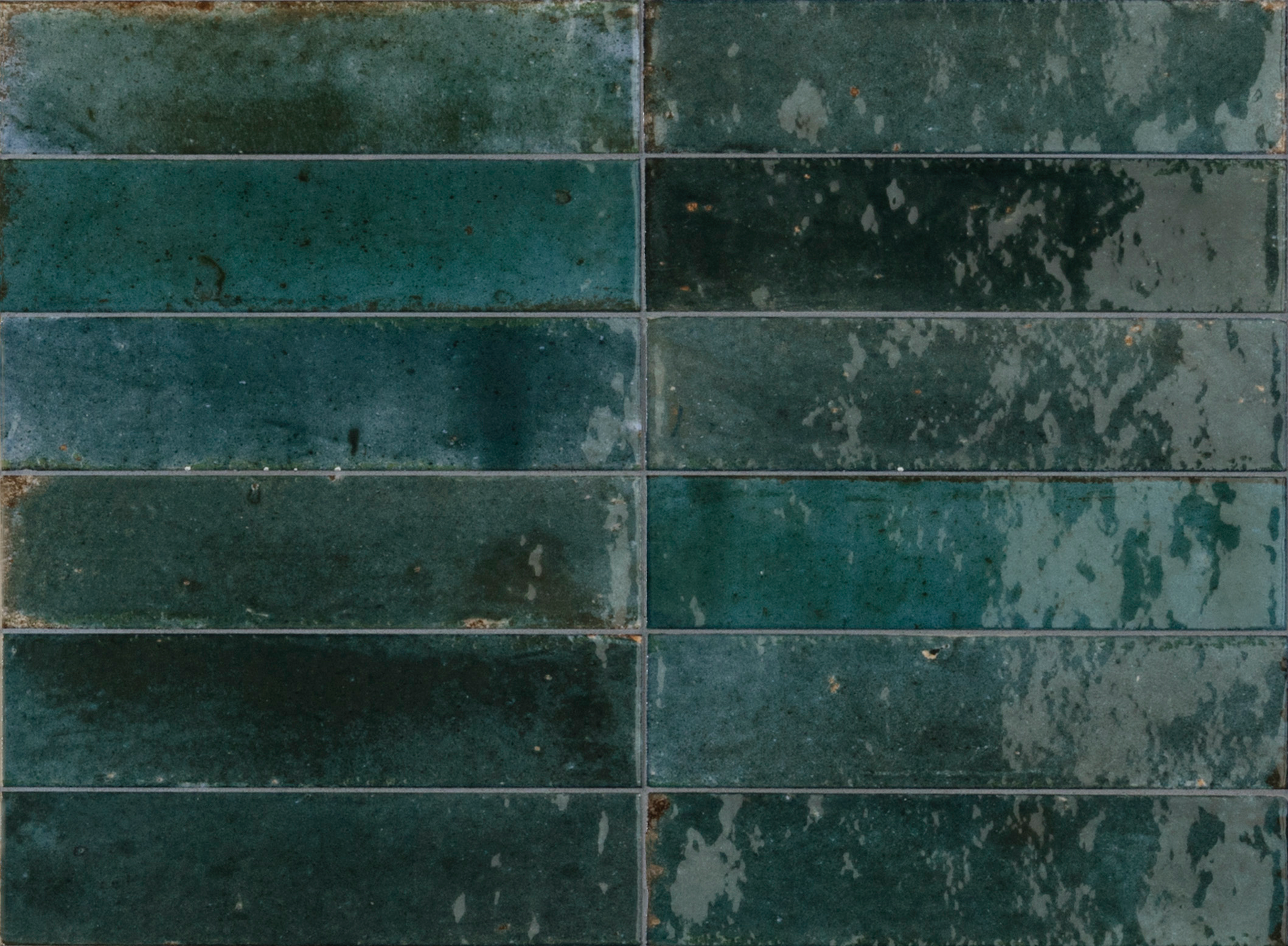 Lume Blue 2x9 Polished Finish Porcelain Subway Tile Backsplash