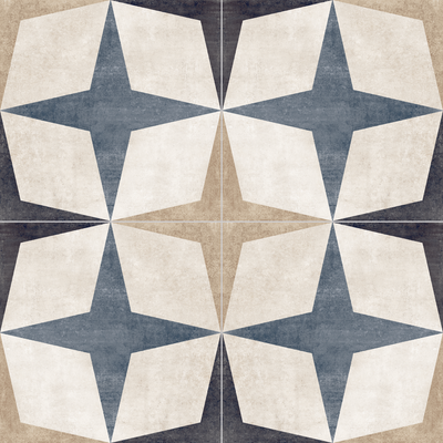 Mayfair 8x8 Matte Finish Porcelain Patterned Tile