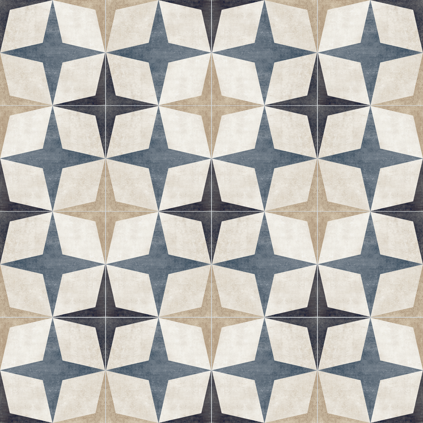 Mayfair 8x8 Matte Finish Porcelain Patterned Tile