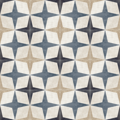 Mayfair 8x8 Matte Finish Porcelain Patterned Tile
