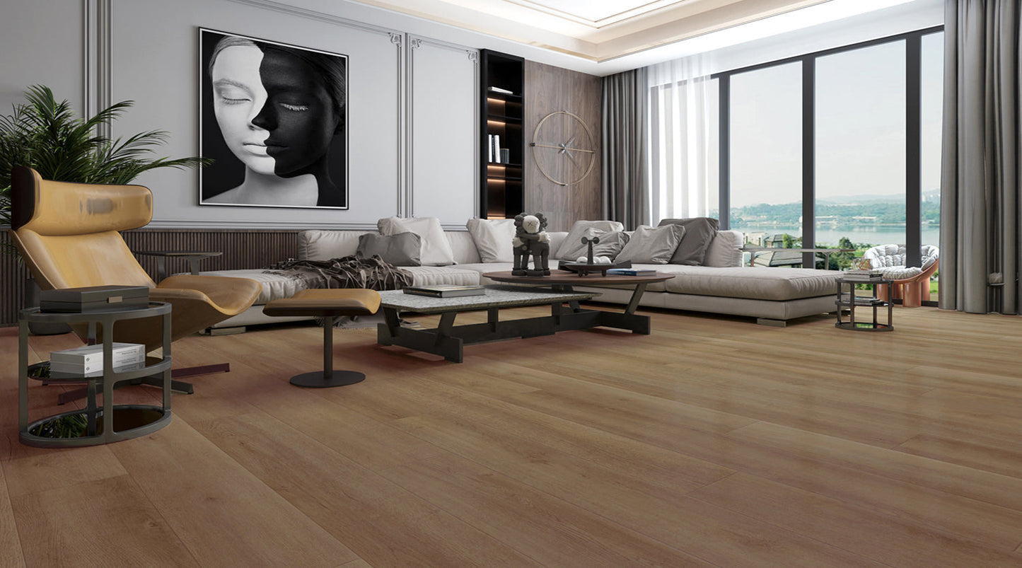 Opus Floors Maestro Peetee Oak 9"x 60"x7mm Vinyl Flooring
