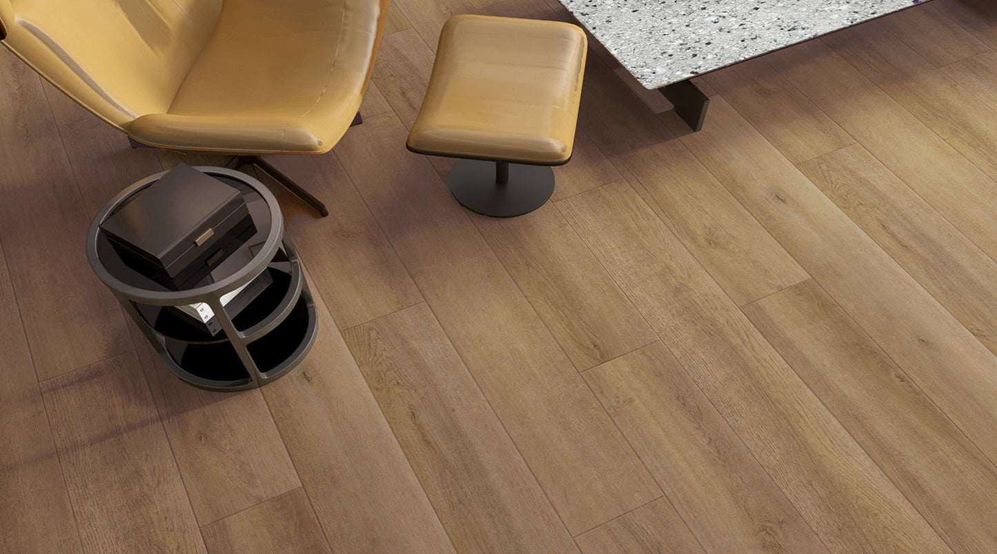 Opus Floors Maestro Peetee Oak 9"x 60"x7mm Vinyl Flooring