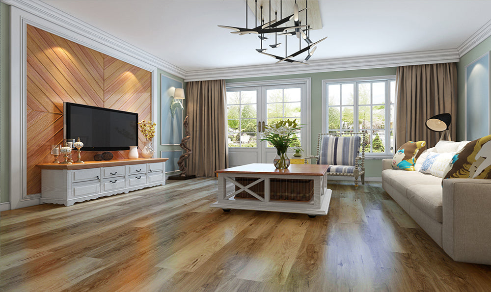 Opus Floors Maestro Thorowood 9"x 60"x7mm Vinyl Flooring