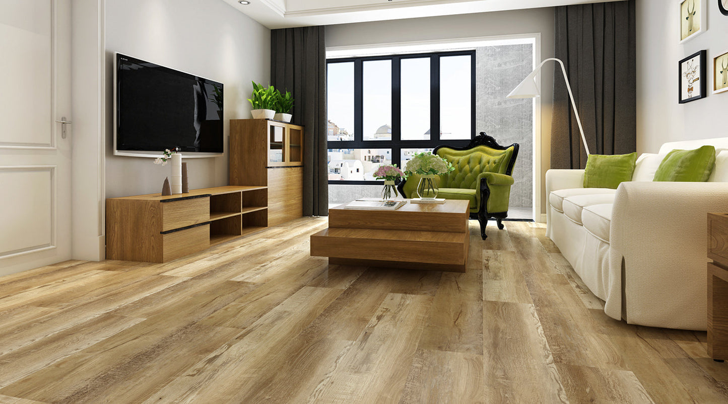 Opus Floors Magic Carlos Oak 7"x60"x5mm Vinyl Flooring