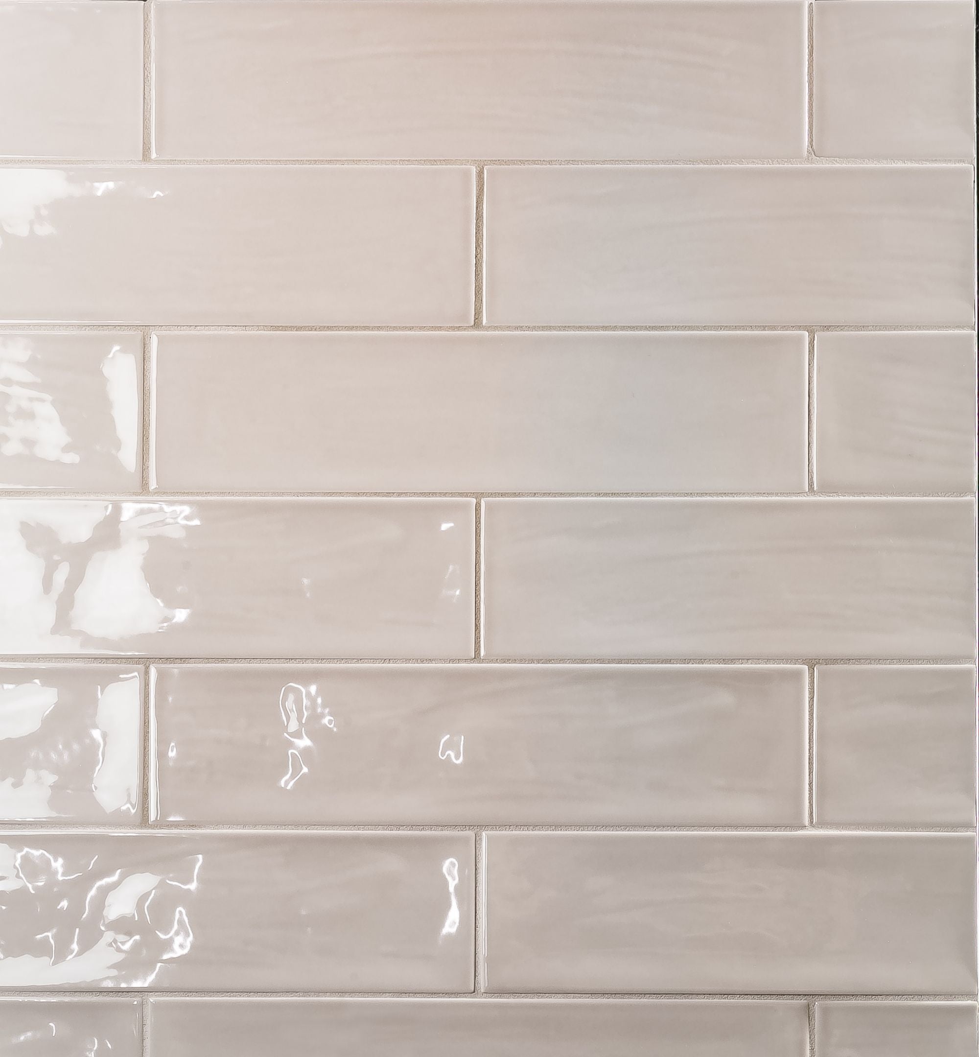 Maiolica Linen 3x12 Polished Finish Subway Tile Backsplash