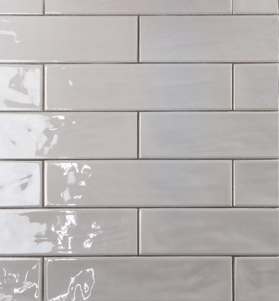 Maiolica Pearl 3x12 Polished Finish Subway Tile Backsplash