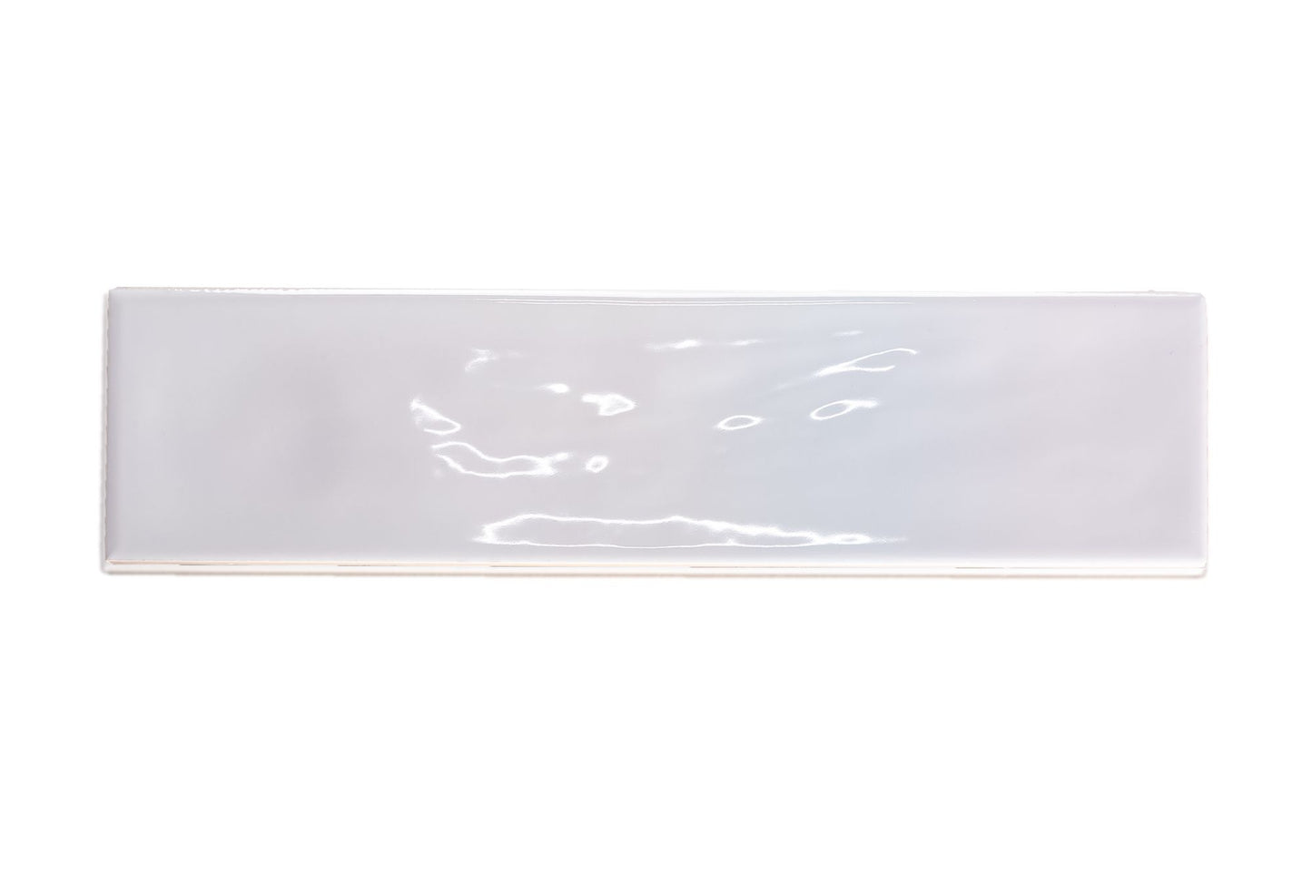 Maiolica White 3x12 Polished Finish Subway Tile Backsplash