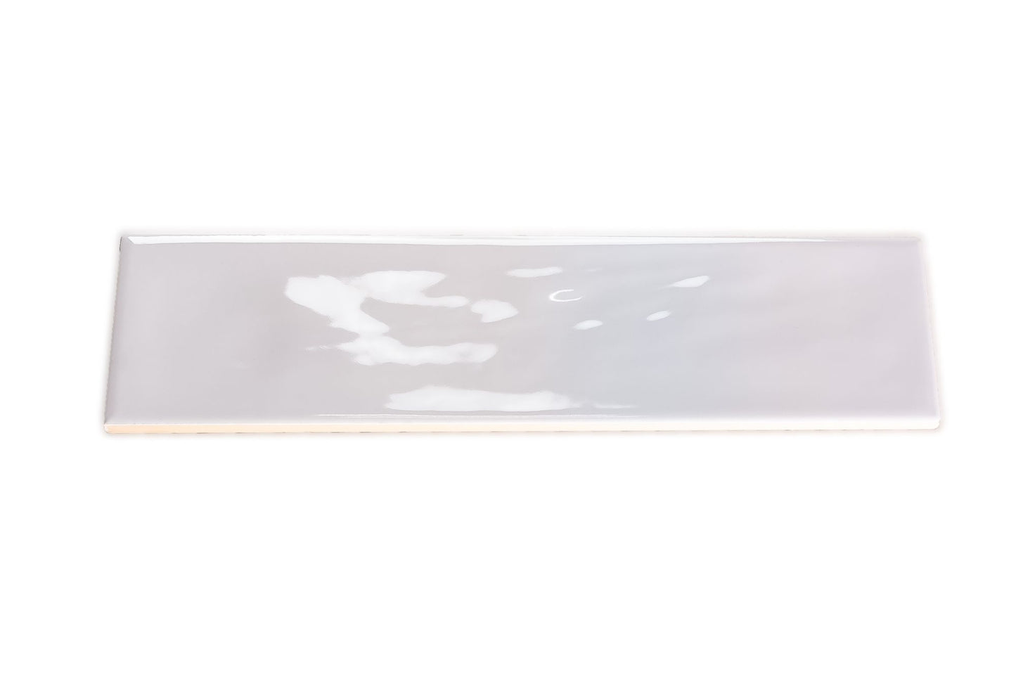 Maiolica White 3x12 Polished Finish Subway Tile Backsplash