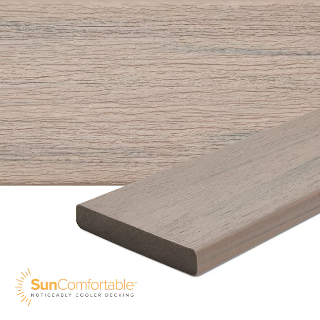 Trex Malted Barley 1"x6"x20 ft. Square Edge Decking Board