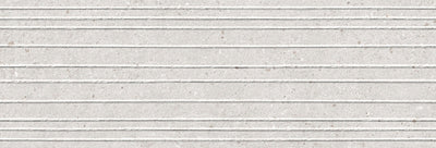 Manhattan Silver 13"x40" Matte Decorative Ceramic Tile