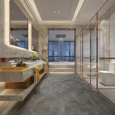 Biyork Hydrogen-6 Marble 12"x24"x6mm Vinyl Flooring