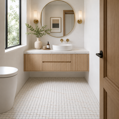 Melbourne Mosaic 2x2 Matte Finish Porcelain Tile