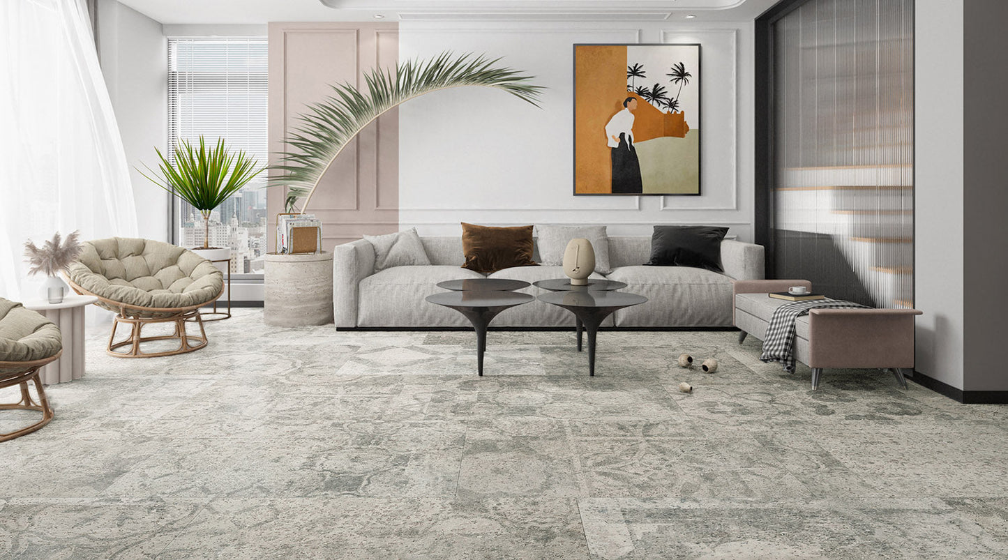 Opus Floors Naturcork Mosaic2 24"x36"x8mm Cork Flooring