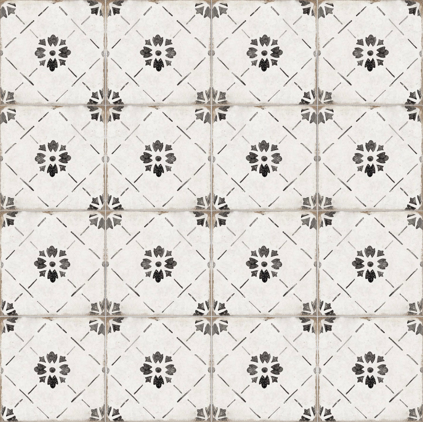 Nocelle 8x8 Matte Finish Porcelain Patterned Tile