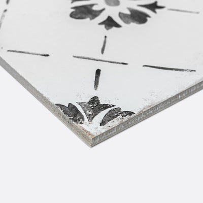Nocelle 8x8 Matte Finish Porcelain Patterned Tile