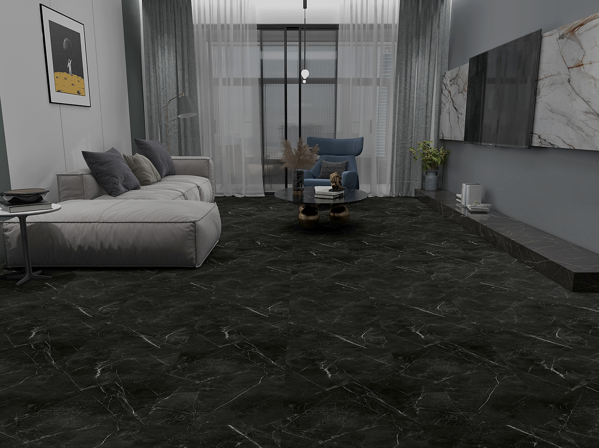 Harbinger Signature Nero 16"x32" Luxury Vinyl Flooring