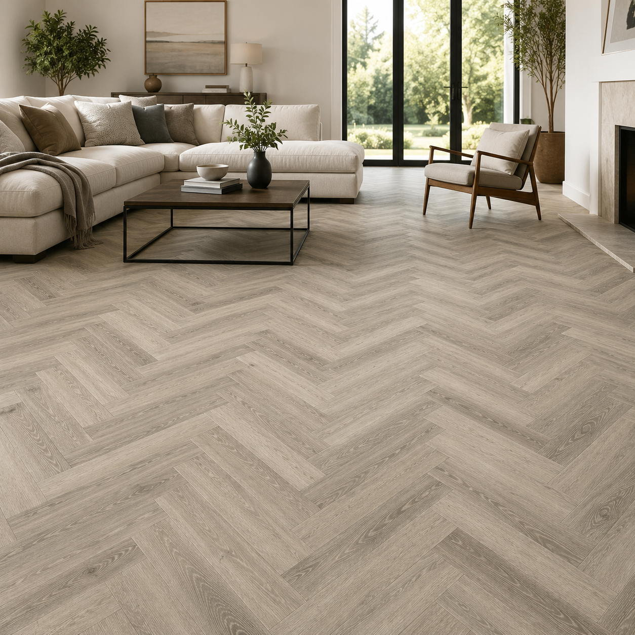 Grandeur North Head HB 5”x24” SPC Luxury Vinyl Flooring