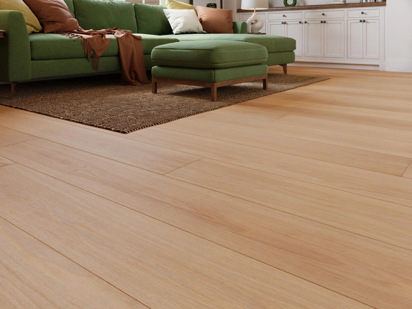 Good Fellow Falls+ Natural 7.5"x74" Engineered Hardwood Flooring