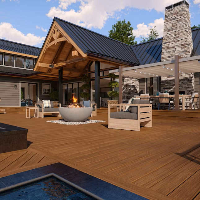 Trex Signature Ocracoke 1"x6"x20 ft. Square Edge Decking Board