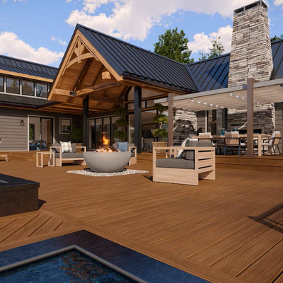 Trex Signature Ocracoke 1"x6"x20 ft. Square Edge Decking Board