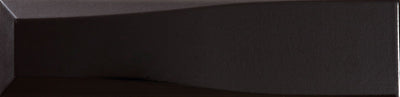 Palmaria Black 3x12 Matte Subway Tile Backplash