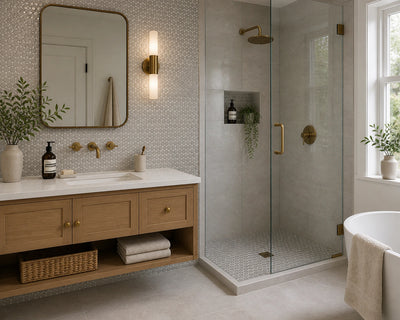 Grey Mosaic Tile