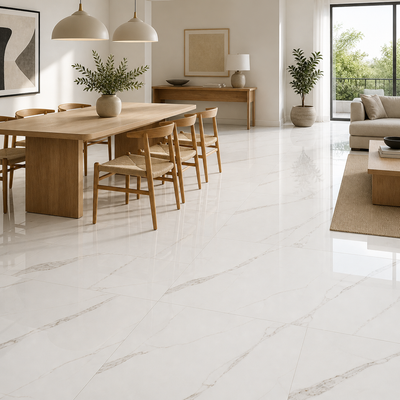 Preview Venato 24x48 Polished Marble Look Porcelain Tile