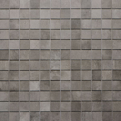 Proton Gris Mosaic 2x2 Matte Finish Porcelain Concrete Tile