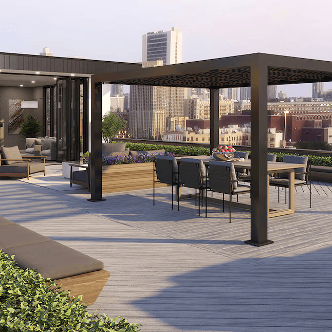 Trex Lineage Rainier 1"x6"x16 ft. Groove Edge Decking Board