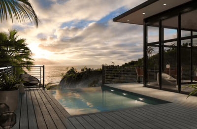 Trex Lineage Rainier 1"x6"x16 ft. Groove Edge Decking Board