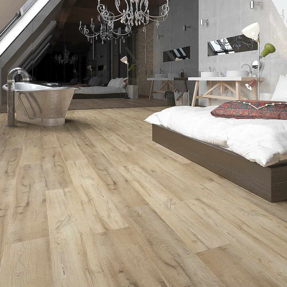 Biyork Hydrogen-6 Raw 7"x48"x6mm Vinyl Flooring