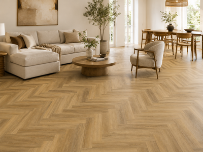 Grandeur Rhodes HB 5”x24” SPC Luxury Vinyl Flooring