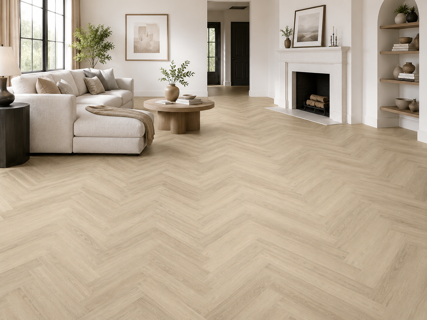 Grandeur Rice Lake HB 5”x24” SPC Luxury Vinyl Flooring