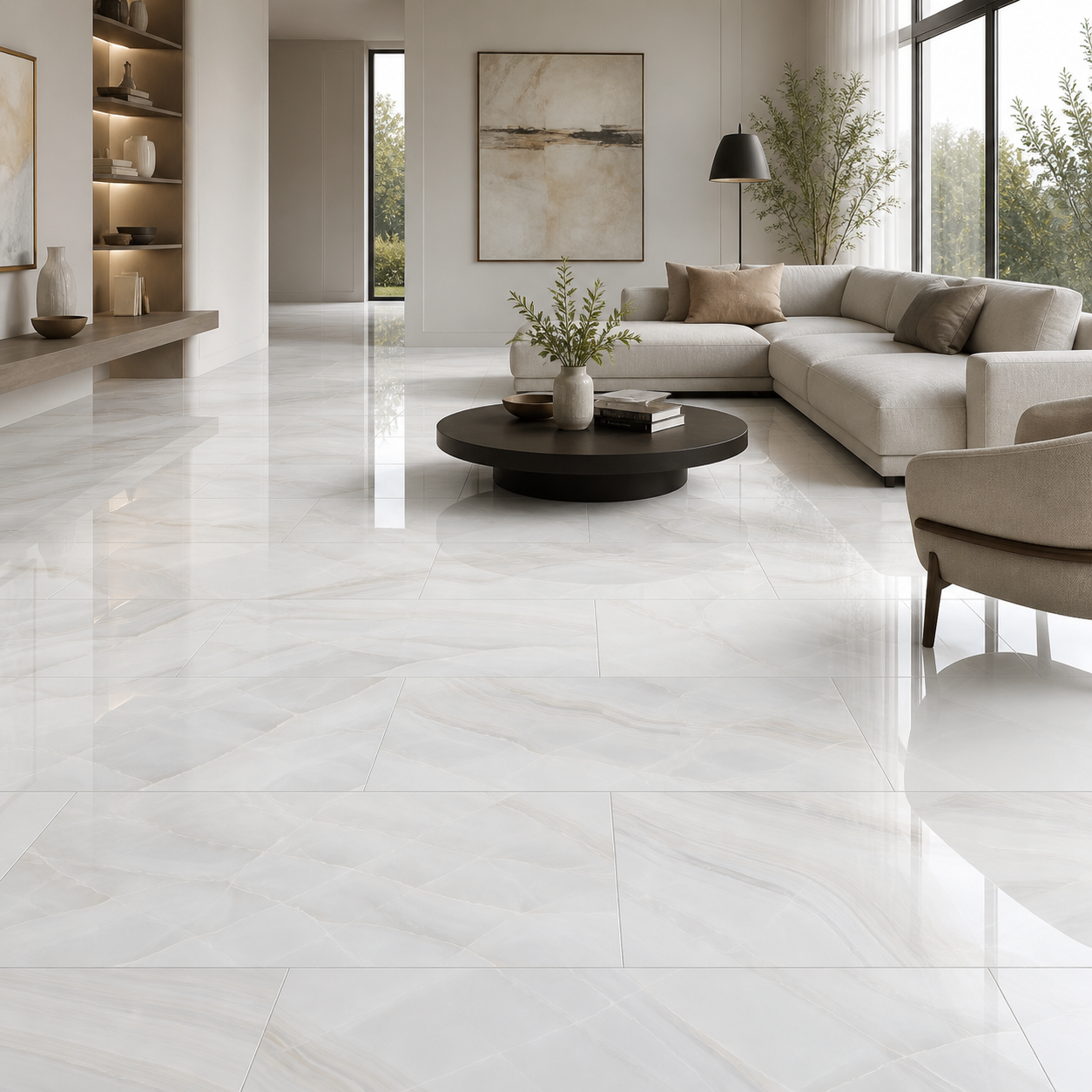 Rodas Perla 12x24 Polished Finish Porcelain Tile