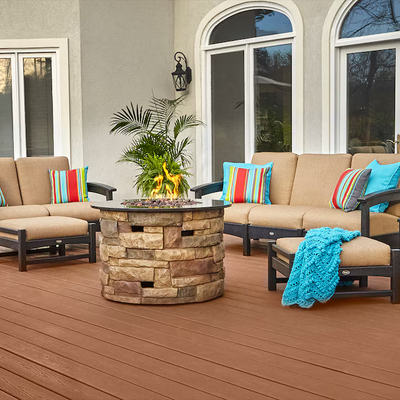 Trex Enhance Saddle 1"x6"x16 ft. Groove Edge Decking Board