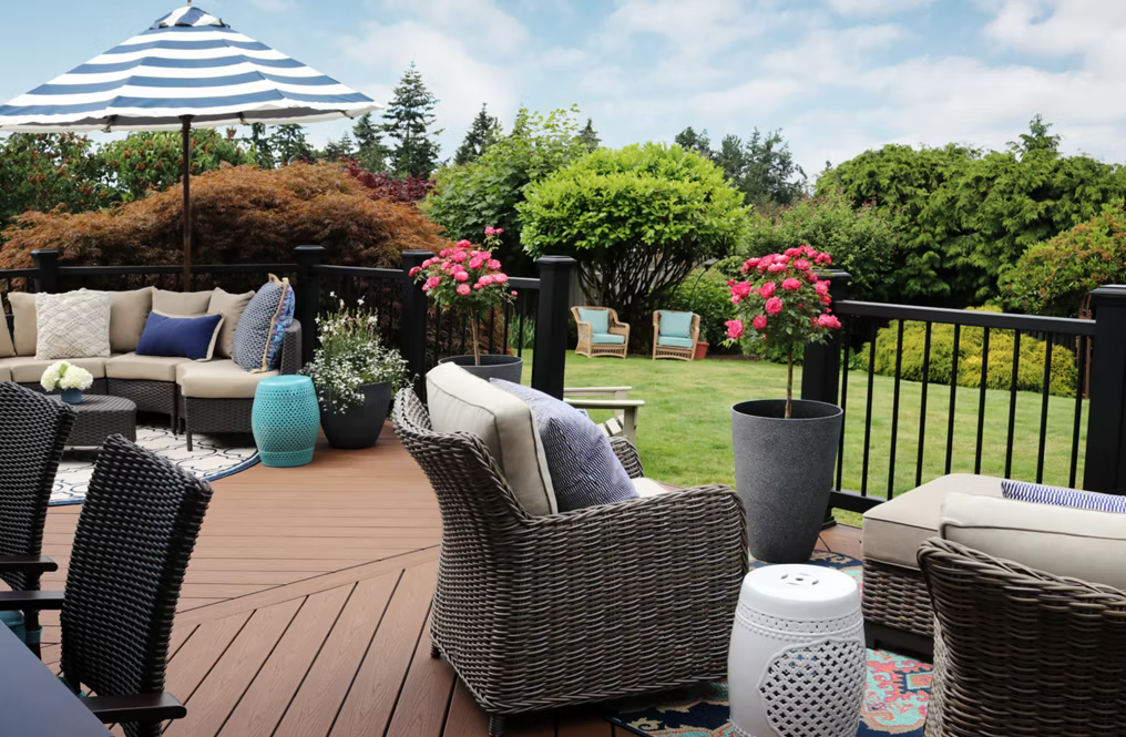 Trex Enhance Saddle 1"x6"x16 ft. Groove Edge Decking Board