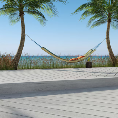 Trex Lineage Salt Flat 1"x6"x20 ft. Groove Edge Decking Board