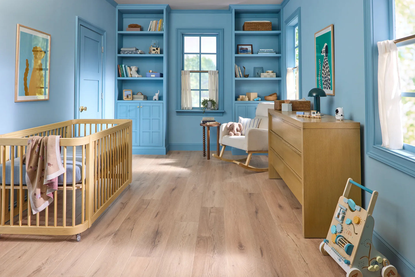 Coretec Premium Sand Dollar Oak 9"x72" Luxury Vinyl Flooring