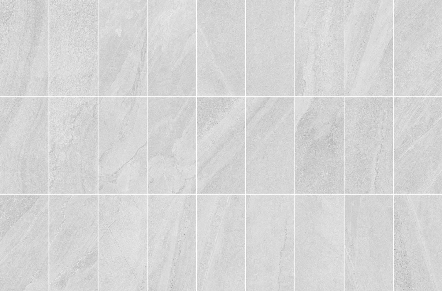 Limestone Light Grey 12x24 Polished Slate Look Porcelain