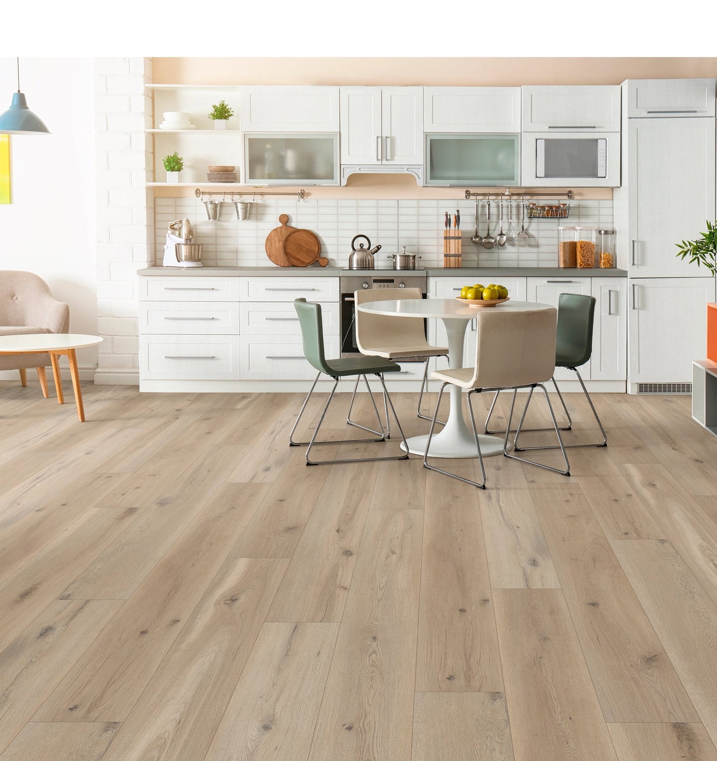 Coretec Premium Sea Salt Oak 9"x72" Luxury Vinyl Flooring