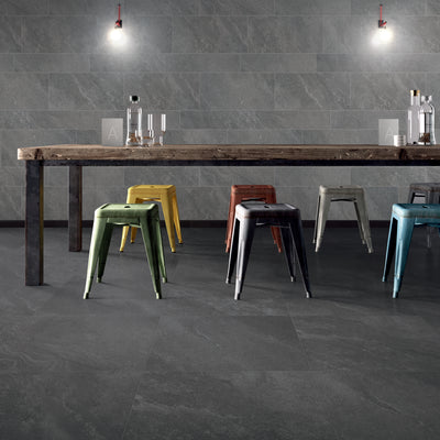 Shadestone Charcoal 24"x24" Matte Porcelain Tile