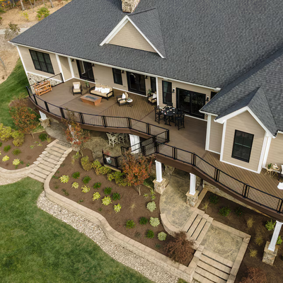 Trex Transcend Spiced Rum 1"x8"x12 ft. Fascia