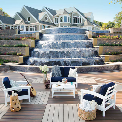 Trex Spiced Rum 2"x6"x16 ft. Square Edge Decking Board