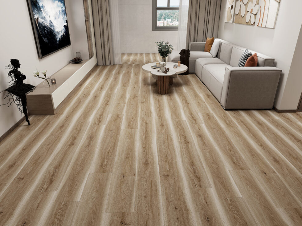 HTBC Eco Floor Sweeny 7"x48"x8mm Laminate Flooring