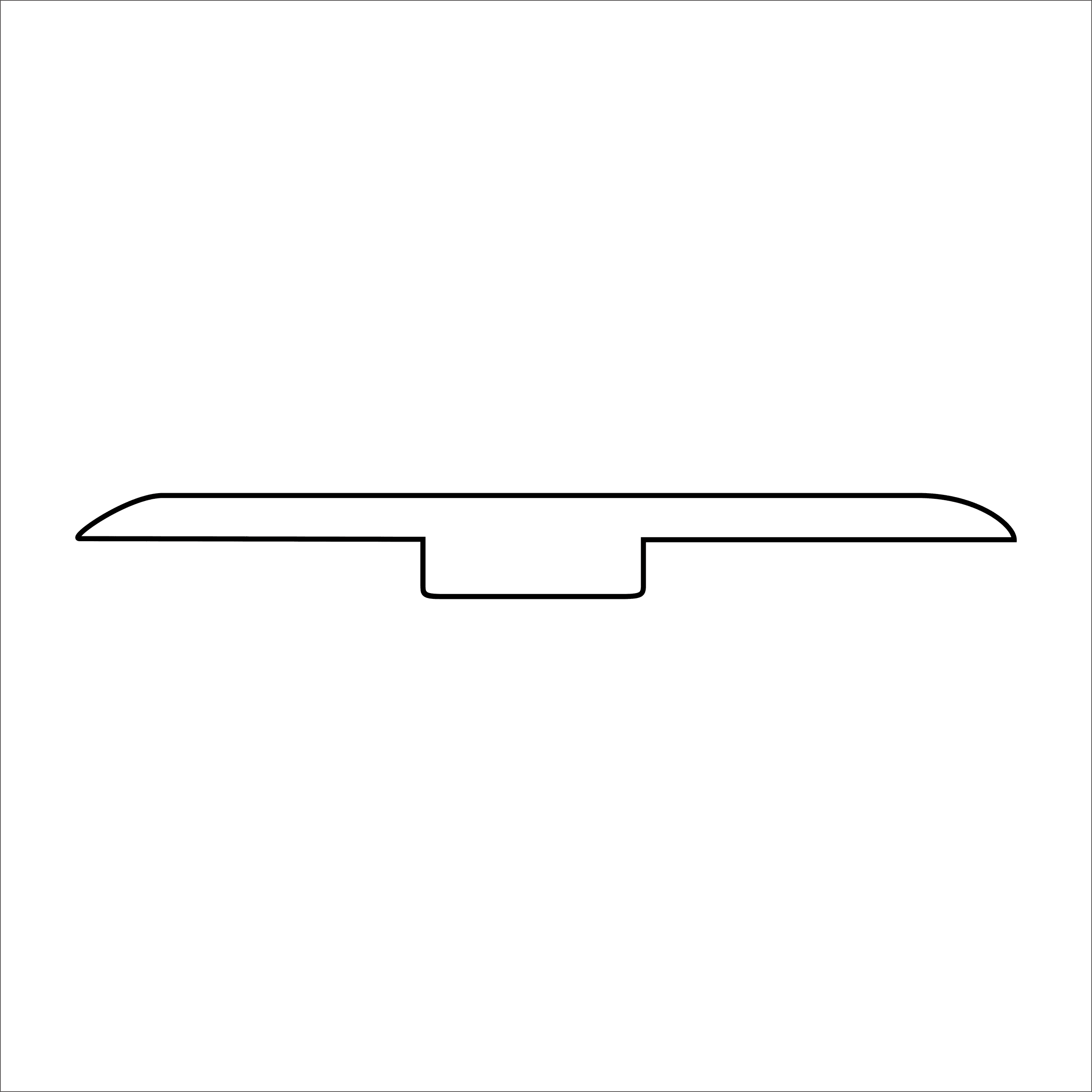 Taiga Artfloor River Heron Laminate T-Molding 94.5